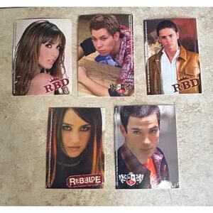 Vintage 2006 Rebelde vending machine stickers lot (5) RBD Telenovela